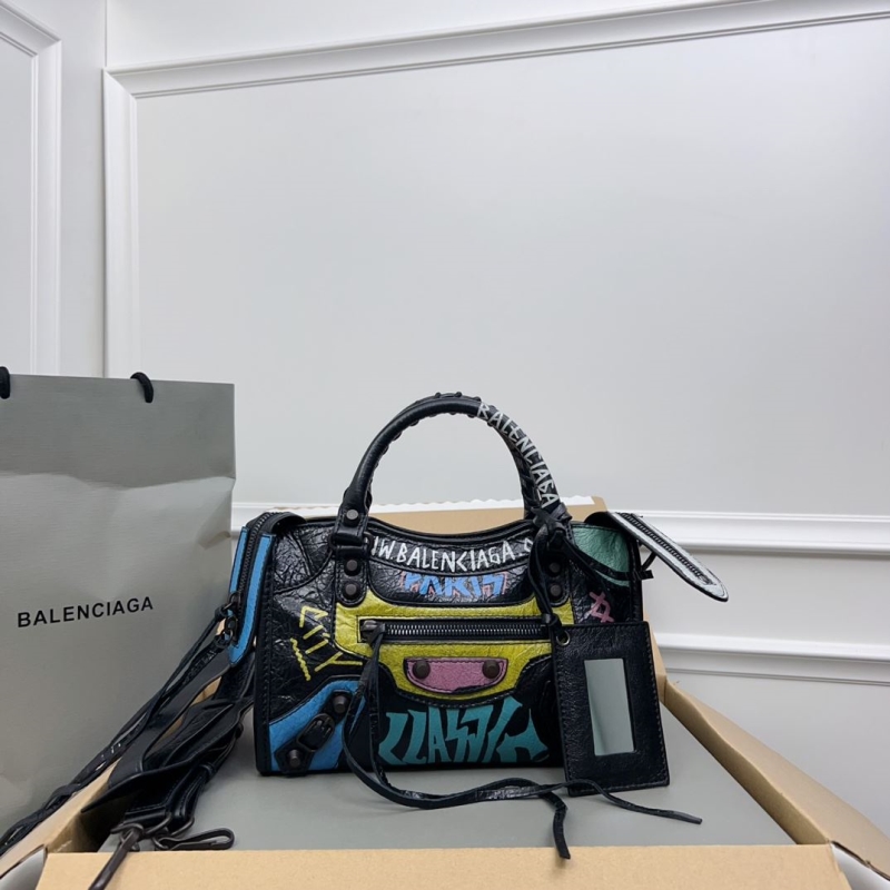 Ba*len*cia*ga top handle bags
